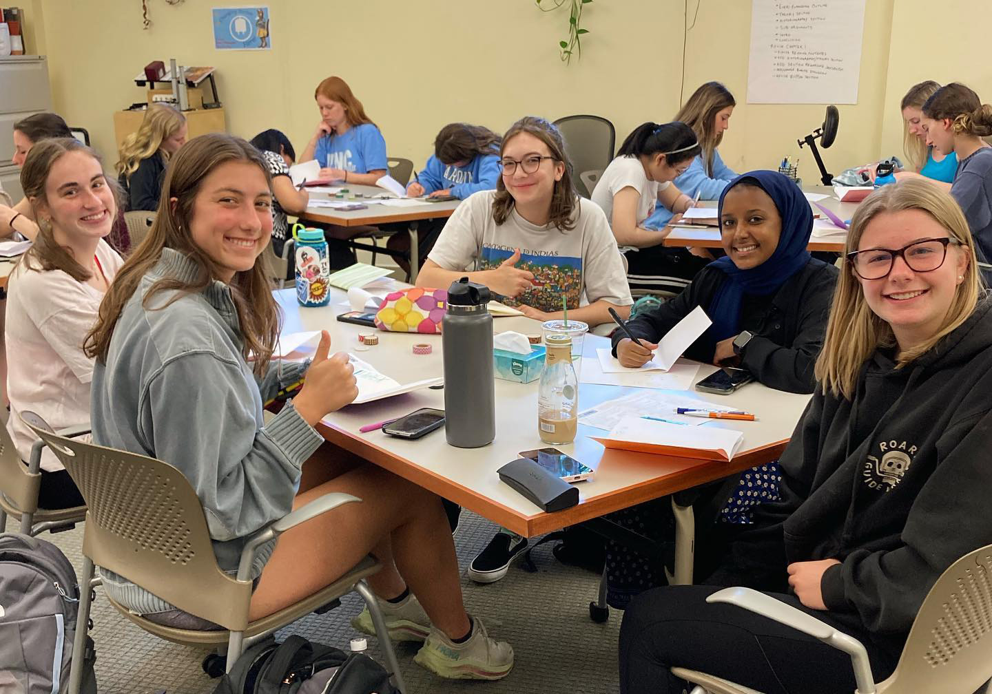 The UNC Writing and Learning Center provides a variety of services to help students excel, including personalized academic coaching tailored to your needs. We also offer peer tutoring, group workshops, and online resources that help students with everything from test prep to STEM courses.