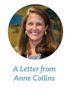 A Letter from Anne Collins