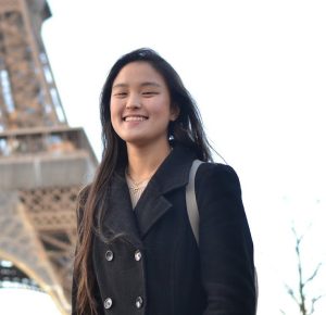 Emma Zhang spent time over the winter break in Paris, practicing her French. (photo courtesy of Emma Zhang)