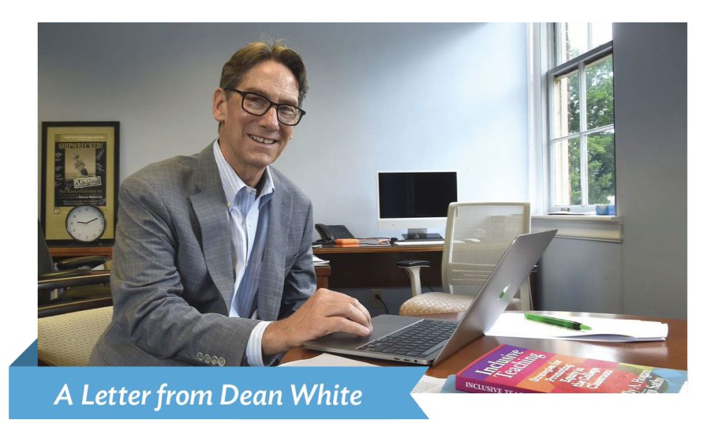A Letter from Dean White